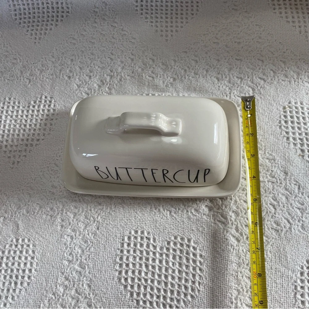 Rae Dunn Buttercup Covered Butter Dish